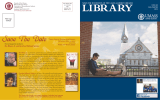 NEWS FOR THE FRIENDS OF THE UMASS AMHERST LIBRARIES ISSUE 40 FALL/WINTER