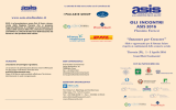 Programma - Gli Incontri Asis 2016