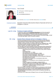Curriculum Vitae Dott.ssa Vera Corbelli