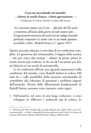 Cosa sta succedendo nel mondo? …chiesto in modo franco, e detto