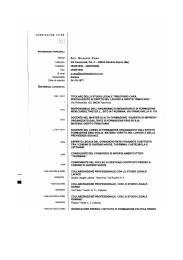 Curriculum Vitae Avv. Giuseppe Carà