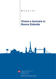 Dossier: Vivere e lavore in Nuova Zelanda