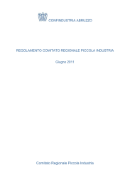 Comitato Regionale Piccola Industria