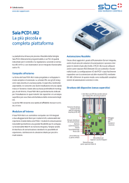 Saia PCD1.M2 La più piccola e completa piattaforma - Saia