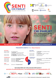 senti chi parla brochure