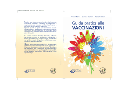 Guida pratica alle vaccinazioni