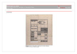 DISEGNI Stanza per un uomo