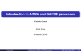 An introduction to ARMA and GARCH processes 402KB