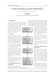 Come funziona la posta elettronica?