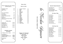 ino cucin a e liq uori b a r