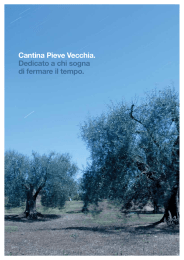 Brochure matrimoni - Cantina Pieve Vecchia