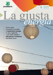 Come usare le energie rinnovabili e risparmiare energia in casa