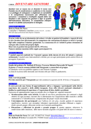 corso. diventare genitori