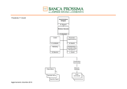 101215 Organigramma Banca Prossima