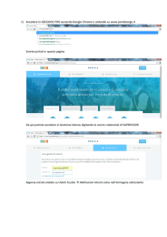 1) Accedere in GECODOC PRO avviando Google Chrome e