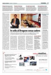 Giornale di Brescia - Banca Credito Cooperativo di Brescia