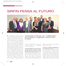 SIRFIN PENSA AL FUTURO