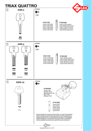 triax quattro - ILCO Key Systems