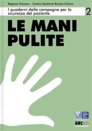 quaderno “Le mani pulite”