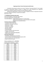 Buon funzionamento della scuola - IC4