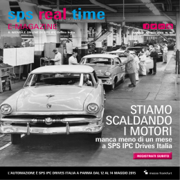 STIAMO SCALDANDO I MOTORI