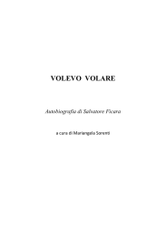 volevo volare - Un sasso nello stagno