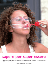 sapere per saper essere