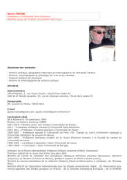 Giusto TRAINA Professeur &agrave; l`Universit&eacute; Paris