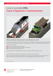 Lista di controllo CFSL: Fosse d`ispezione e manutenzione