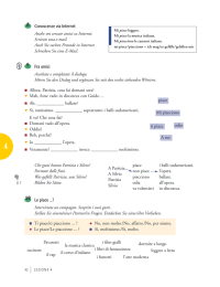 Fra amici Ascoltate e completate il dialogo. H&ouml;ren Sie den Dialog