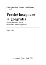 Perché insegnare la geografia