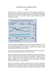 Workshop su Stata e management di Dati con Filippo Sebastio