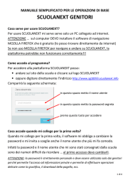 Manuale Semplificato SCUOLANEXT GENITORI