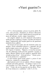 «Vuoi guarire?» - padresilvestrelli