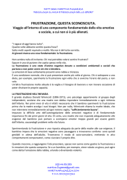 Frustrazione, questa sconosciuta