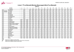 Linea 3 "P.za Manzetti-Montan-Beauregard-Bret-P.za Manzetti