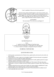 Com`è cambiato il lavoro nel nostro quartiere?