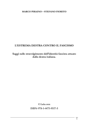 L`estrema destra contro il fascismo