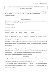 5. Verbale Consiglio Direttivo predisposizione rendiconto