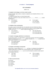 Arrivederci! 3 - Test di progresso - Co.As.It Italian Language Classes