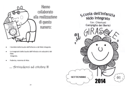 Arrivederci ad ottobre