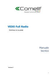 VEDO Full Radio Manuale tecnico