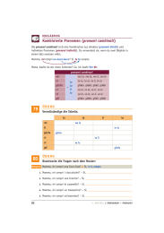 Kombinierte Pronomen (pronomi combinati)