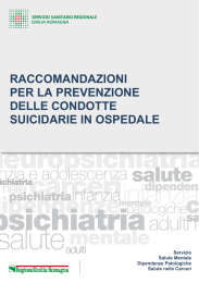 Raccomandazioni regionali per la prevenzione dei sucidi in ospedale