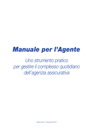 Manuale per l`Agente