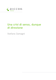 una crisi di senso, dunque di direzione