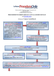 PROCEDIMENTO ORDINARIO DAVANTI AL GIUDICE DI PACE (art