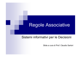 Regole Associative