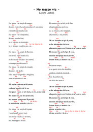 Ho messo via - Pastorale giovanile Savona