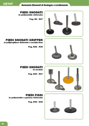 piedi snodati piedi snodati gripper piedi snodati piedi fissi
